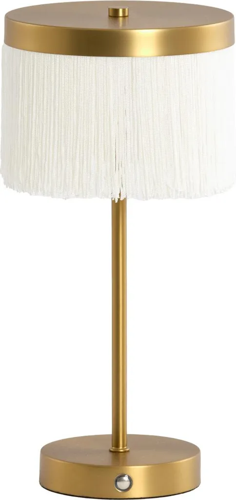Lampe de table Diny Light & Living bronze en métal LED réf 1892118