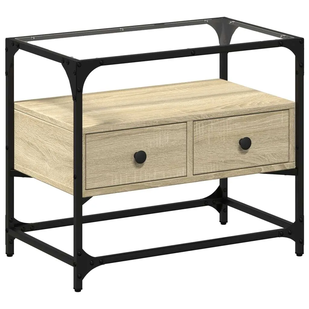 Mobiletto Porta TV 60x35x51 Rovere Sonoma | Robusto e Pratico - 3