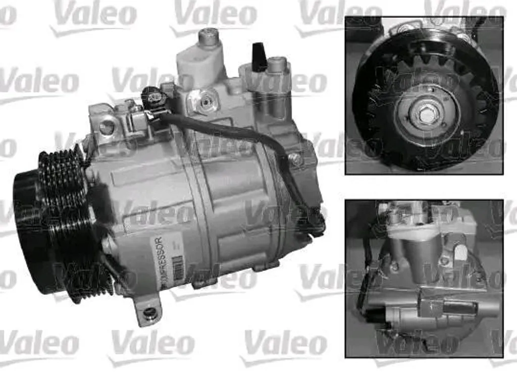 Compresseur de climatisation Valeo 813657 pour circuit d'origine AC