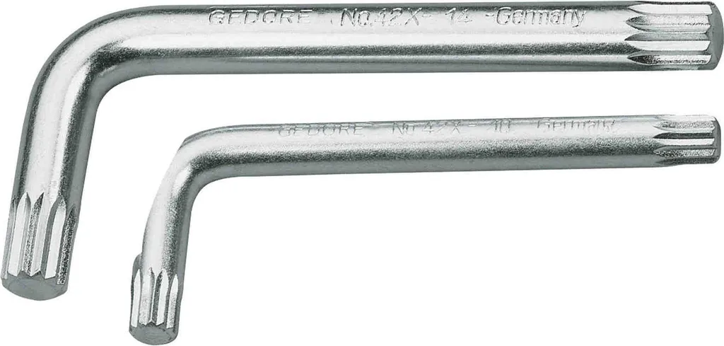 Tournevis d'angle Gedore XZN M18 - Clé coudée 42 x 18 mm haute précision