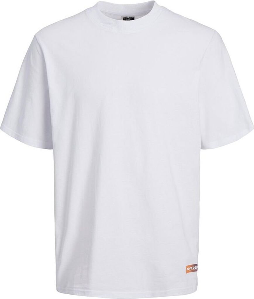 Jack & Jones Thread Photo Kurzarm-t-shirt Weiß L Mann Weiß L