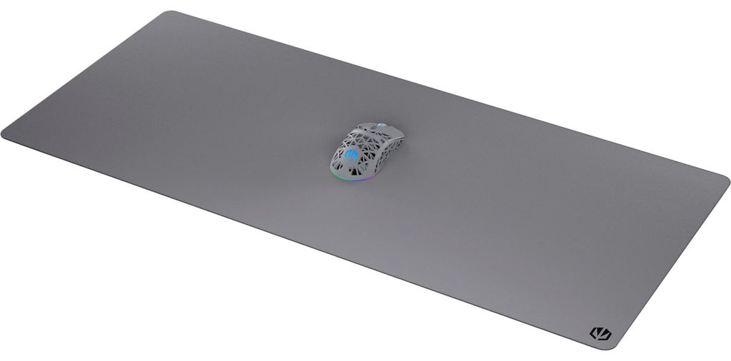 ENDORFY Pure Alt Gray XL Mauspad, 900 x 400 mm, mit Einfassung, grau