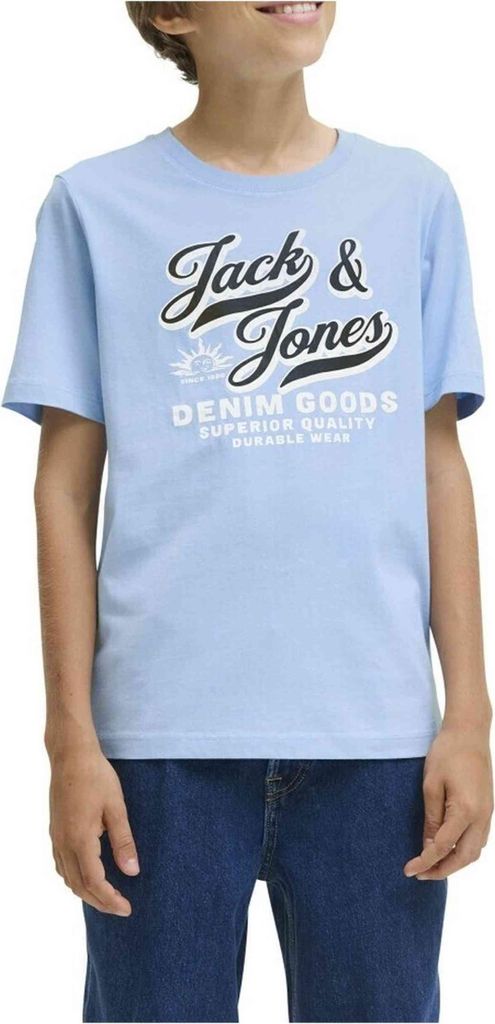 Jack&Jones T-shirt 12280070-CHA in Celeste color size 16 Produktbild 