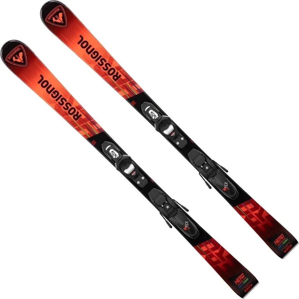 Skis Rossignol Hero JR Multi-Event 120 cm pour Maîtriser les Virages Junior