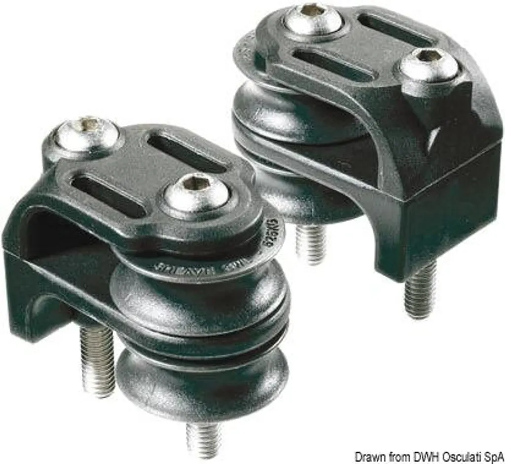 Double disque taille 1 Osculati 68.783.01 pour barres à roue de bateau