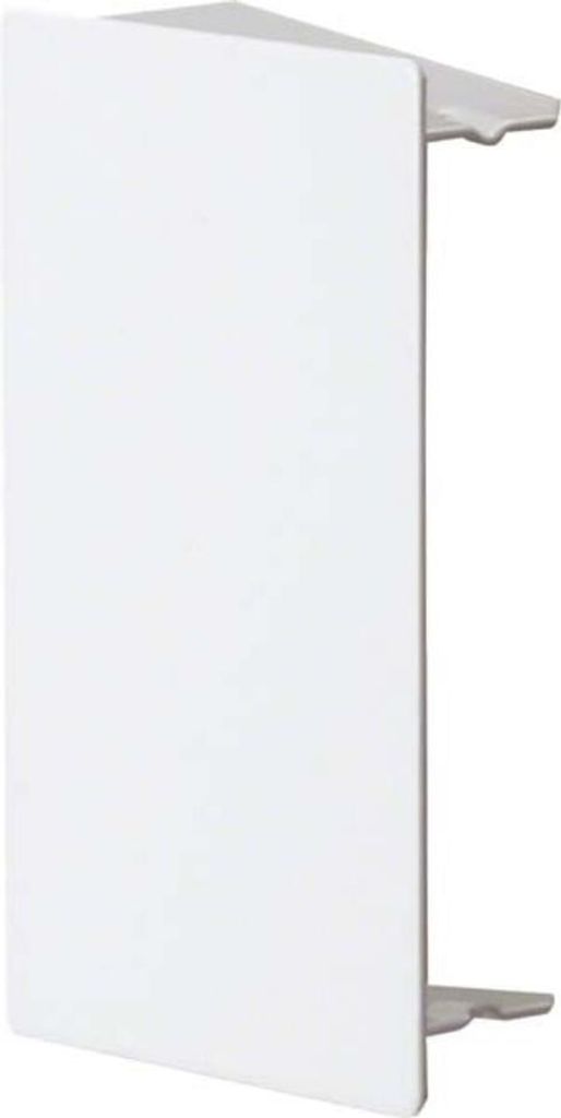 Hager Endstück StahlblechLFS6010069016zu LFS 60x100mm verkehrsweiß (LFS6010069016)