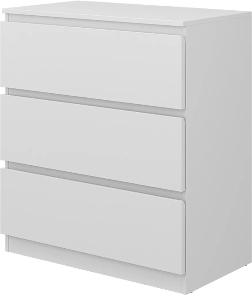 Meuble de Rangement Blanc 39x78,5 cm Vicco Calisto pour Entrée et Salon