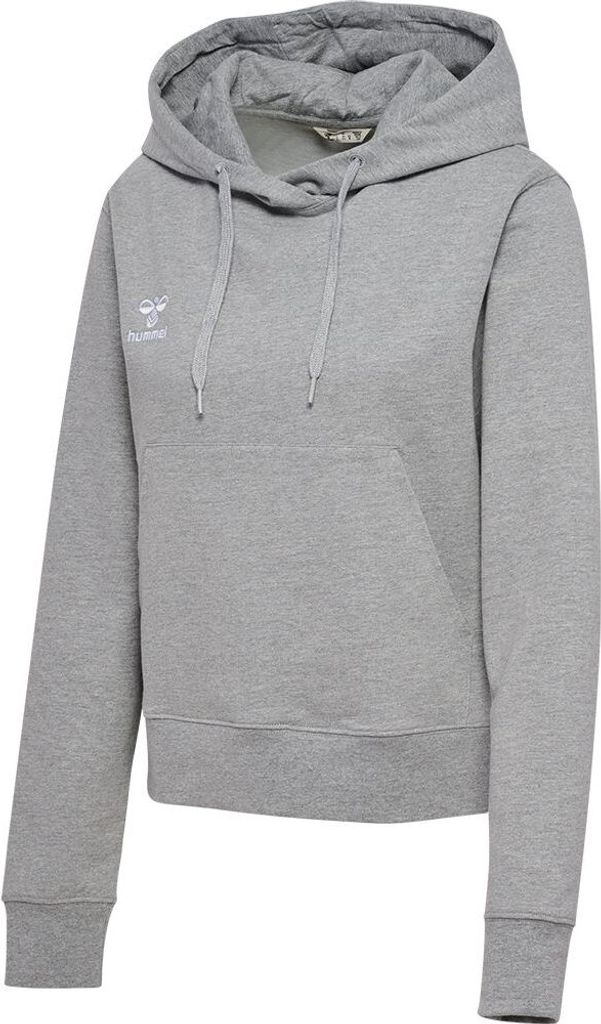 Hummel HmlGo 2.0 Hoodie Damen grau melange Gr 2XL
