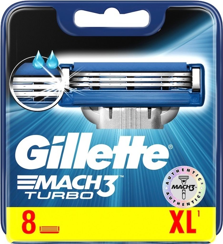 Gillette - Mach 3 Turbo - Spare head 8.0ks Image du produit 