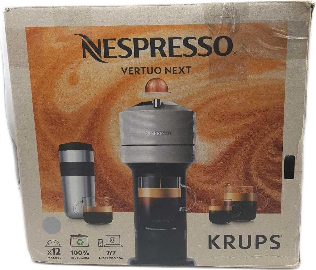 Kávovar Krups Vertuo Next 1,1 l světle šedý Espresso; Obrázek produktu 
