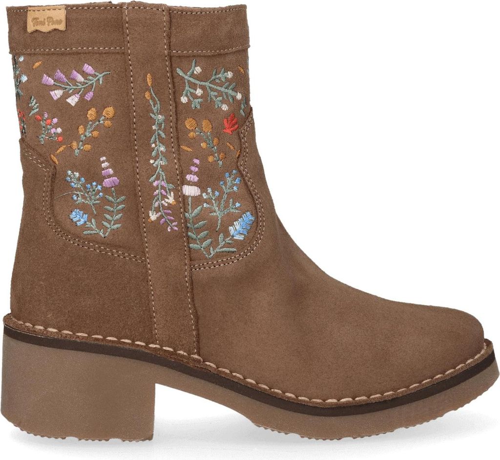Toni Pons Monells Damen Wildleder-Boots Taupe Größe 39 Produktbild 