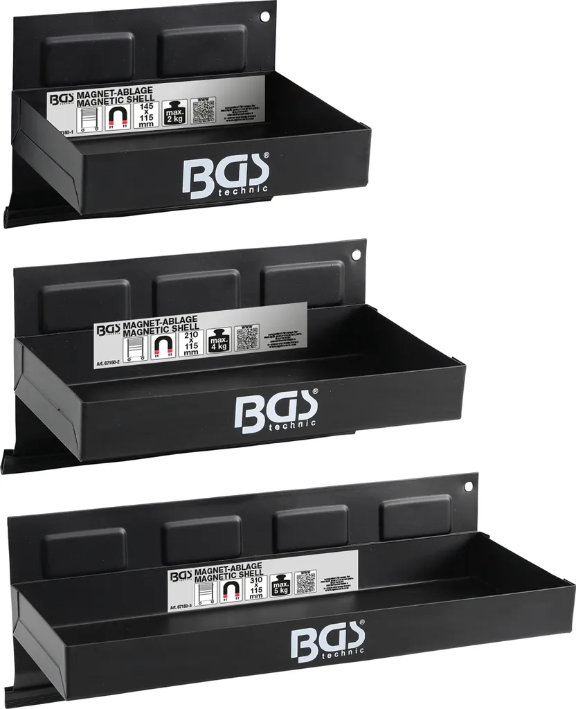 Kit de rangement magnétique 3 pcs : ne cherchez plus vos outils au garage