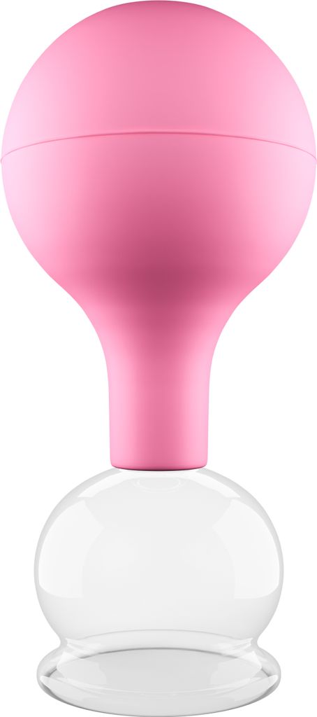 Pulox Schröpfglas aus Echtglas inkl. Saugball - 4,0 cm in Produktbild 