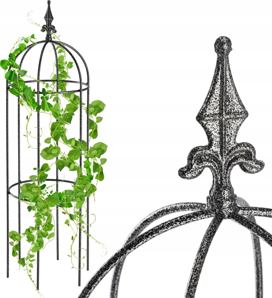 KADAX Toara Rankobelisk 100cm - Colonne de support pour plantes grimpantes