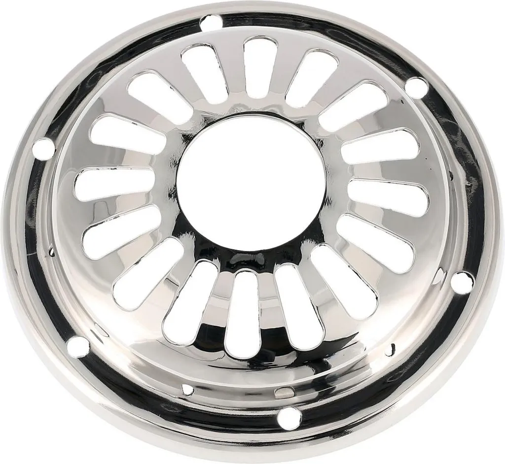Couvercle de corne Ø100 chrome : remplacez votre cache klaxon rouillé
