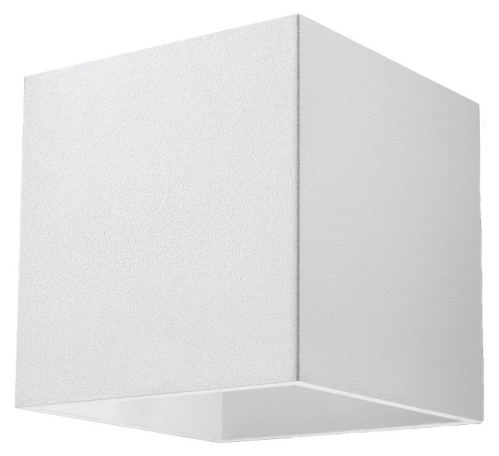 Applique QUAD 1 blanc 1xG9 8W aluminium 10x12x10cm Sollux Image du produit 