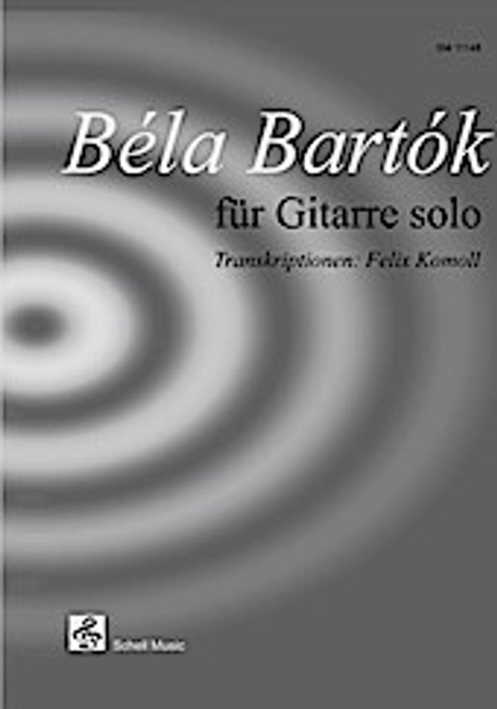 Béla Bartók für Gitarre Solo