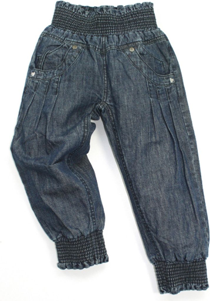 4113 Jeans-Bermuda Mädchen – Blau, Gr. 110 – 100 % Baumwolle, Bequem & Alltagstauglich