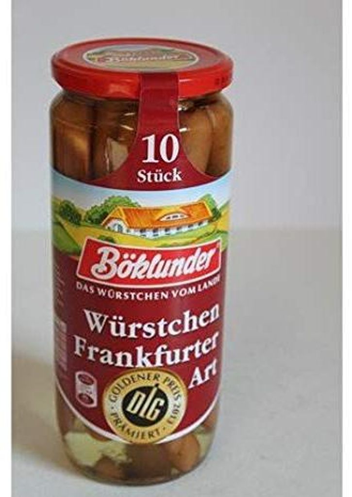 Böklunder - Salsicce di maiale in stile Frankfurter, 500g Immagine del prodotto 