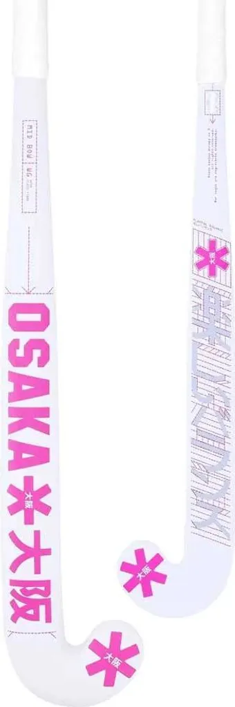 Crosse de Hockey Gazon 34 Pouces Osaka Mid Bow Wg Idéale Junior Rose