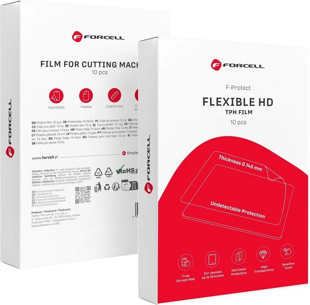 Film protecteur flexible HD Forcell F-Protect pour tablette max 13"