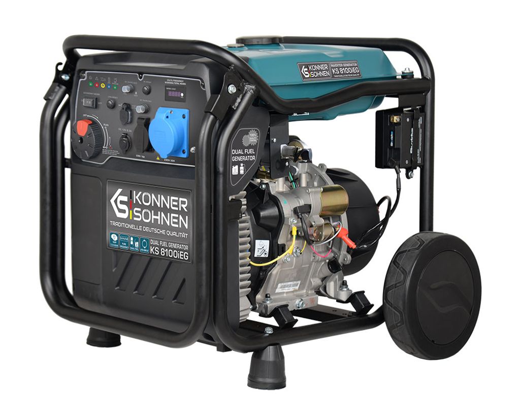 GAS+Benzin KS 8100iEG Inverter Stromerzeuger