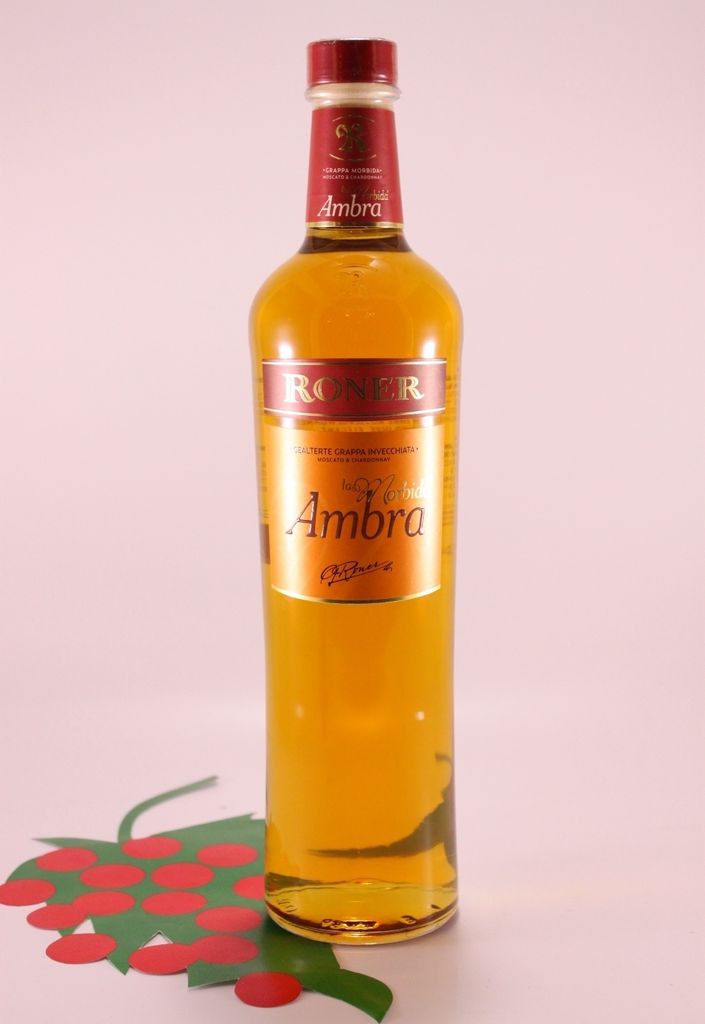 Grappa Ambra La Morbida 70 cl. - Roner Südtirol