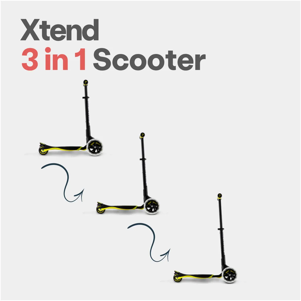 Trottinette enfant durable smarTrike Xtend Lime - Ne changez plus de modèle - 11