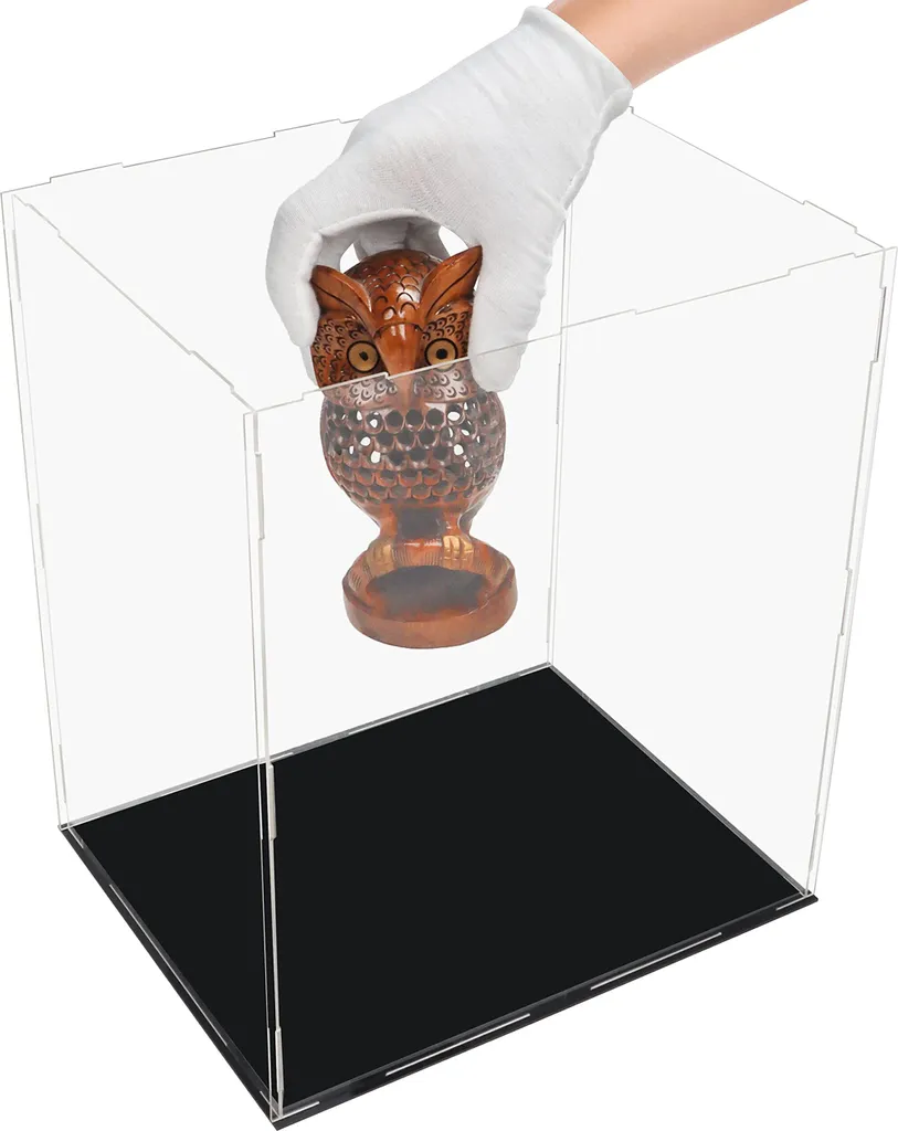 Vitrine de Présentation pour Maquettes et Objets de Collection 30cm