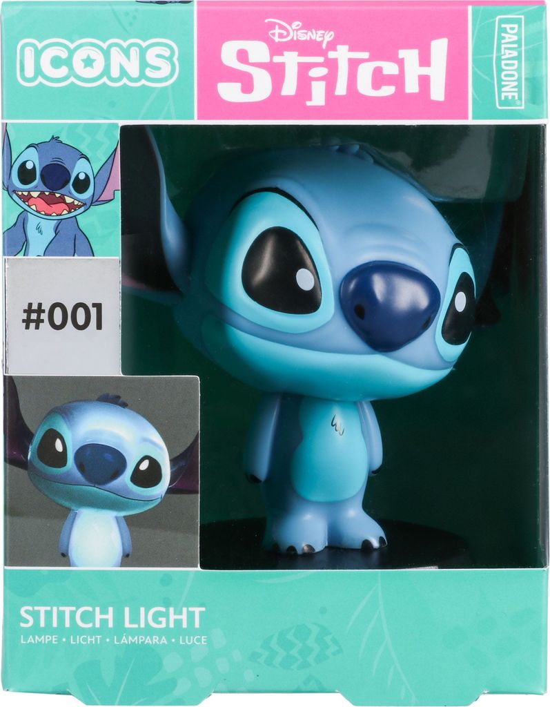 Paladone Dekolampe Lilo&Stitch Stitich blau Image du produit 