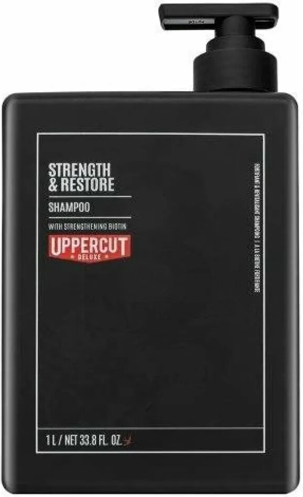 Shampooing Uppercut Deluxe Strength anti-casse grand format 1000ml