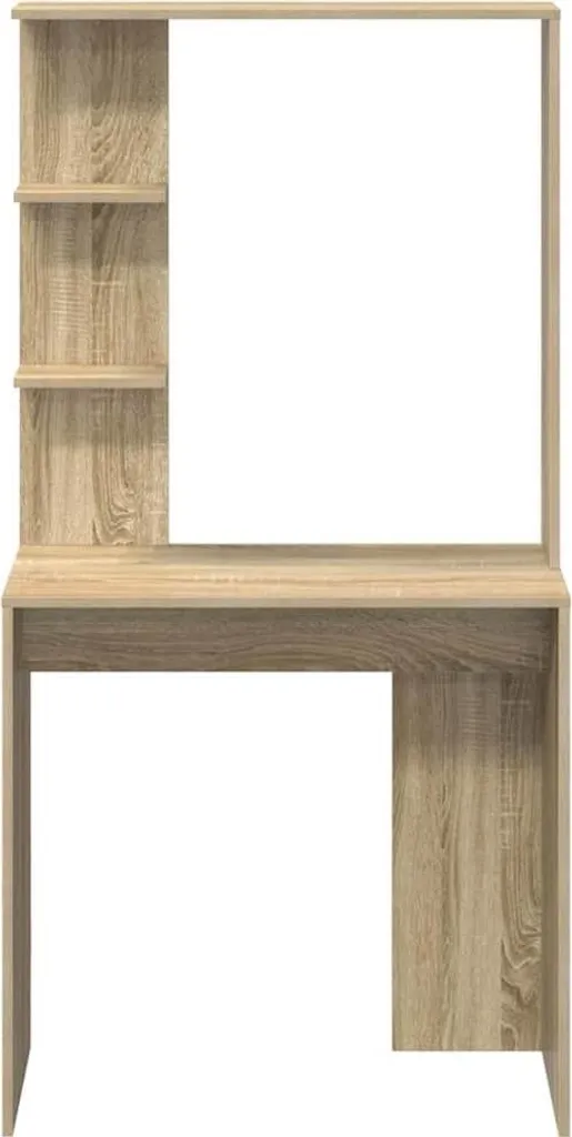 Postazione Smart Working Best Möbel Rovere 78cm | Ergonomia e Spazio - 5