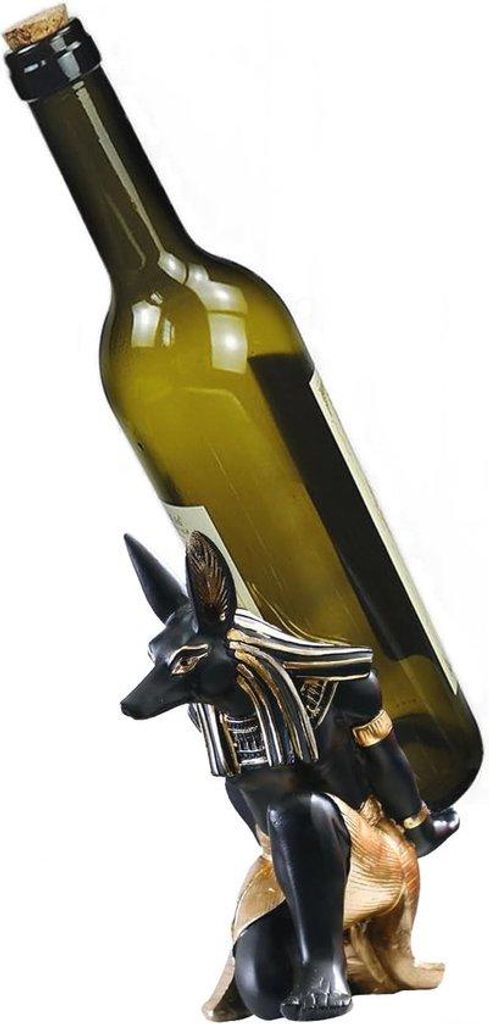 Kreativer 3D Weinregal für Haus und Bar - Schwarz