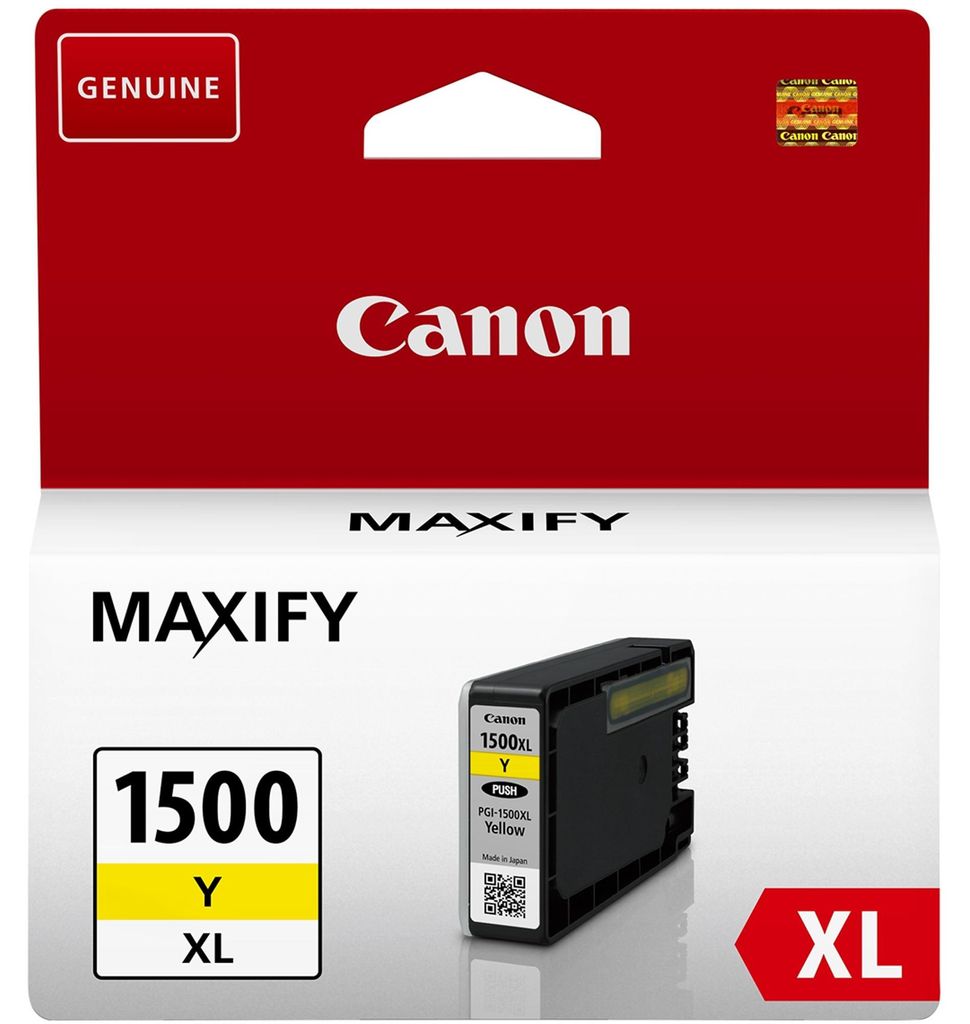 Canon PGI-1500XL Y Druckerpatrone gelb Produktbild 