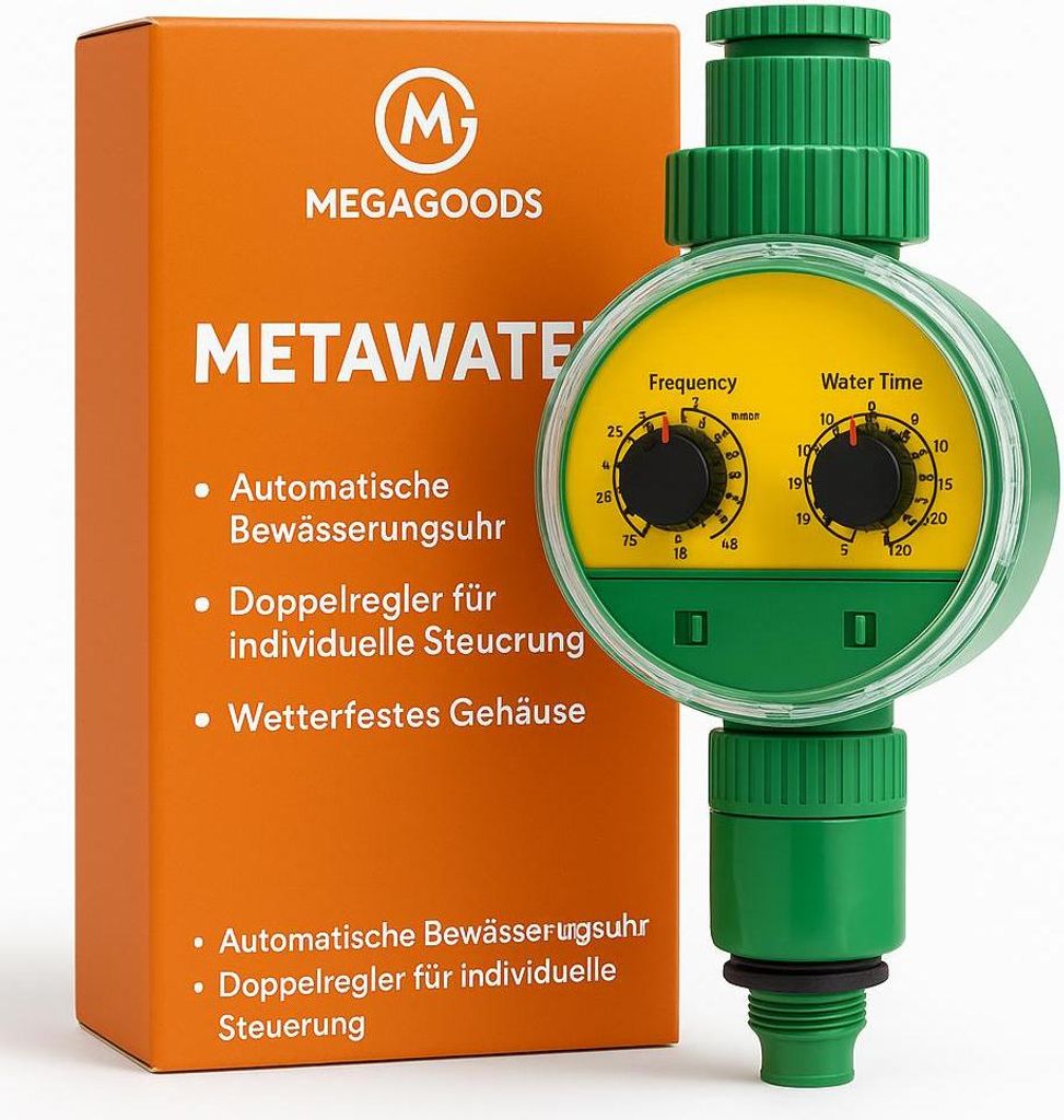 Garten Bewässerungscomputer Steuerung automatisch für Wasserhahn DE.