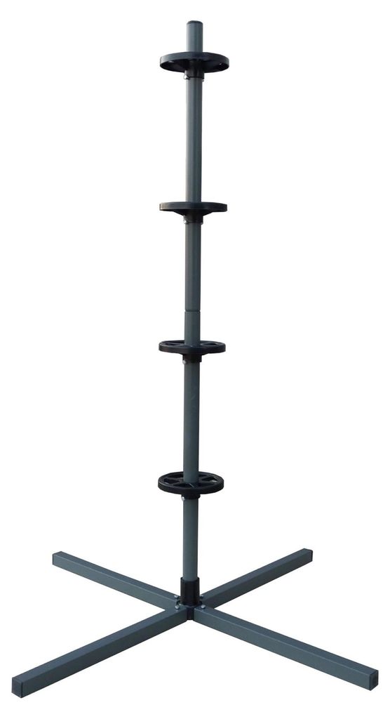 Stahl-Reifenhalterung für 4 Reifen, 285 mm Breite, 120 kg Traglast