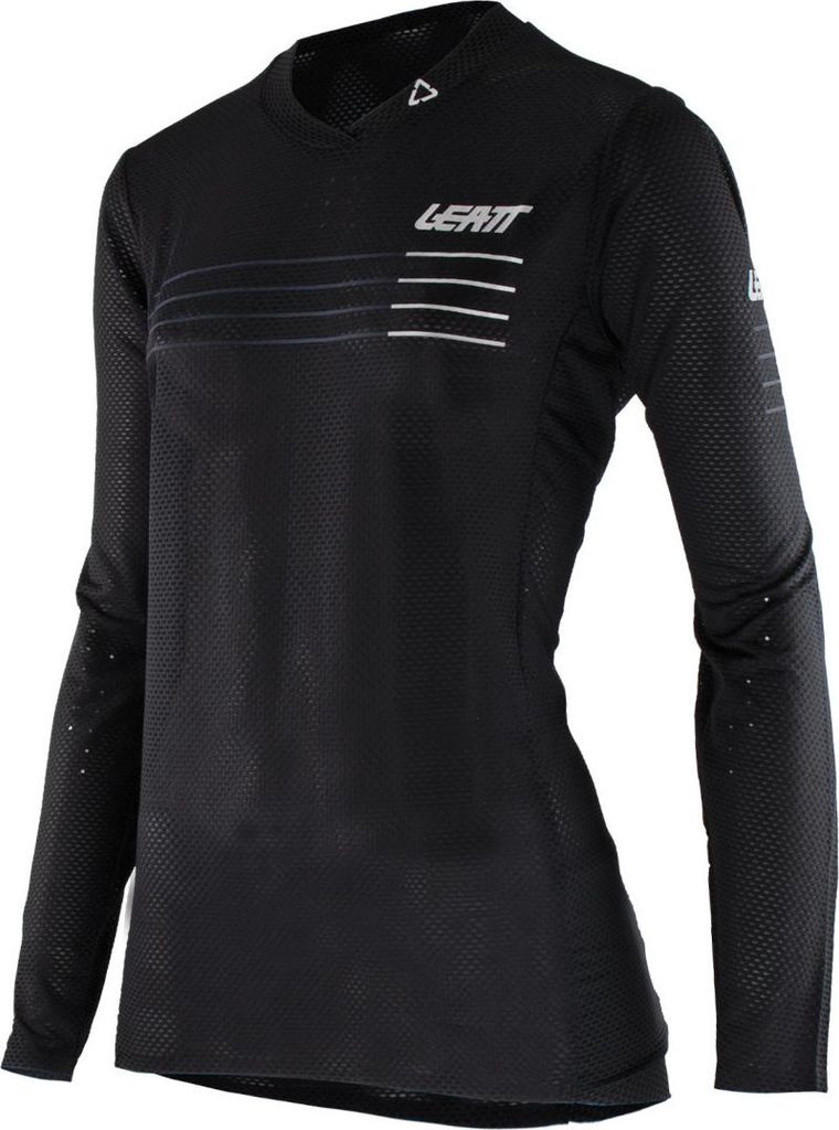 Leatt MTB Gravity 4.0 Damen Fahrrad Jersey, schwarz, M