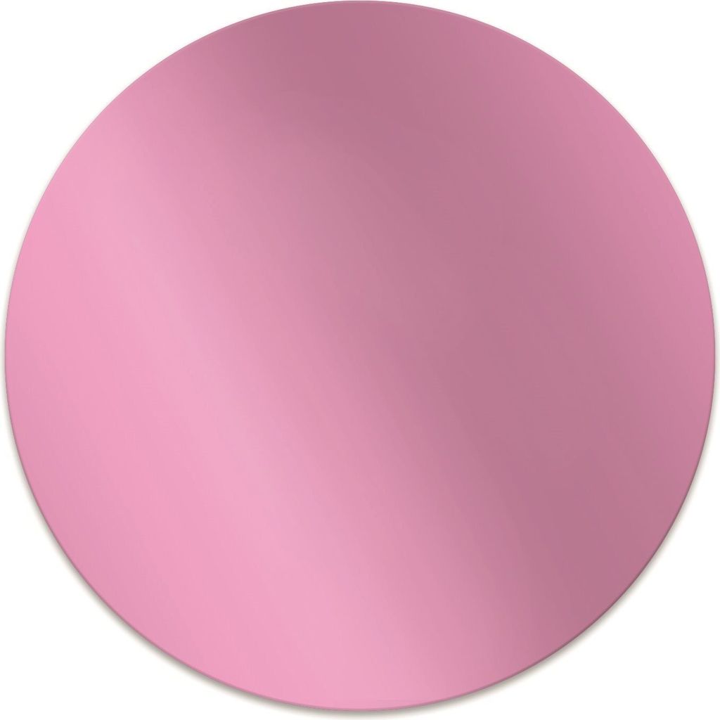 Rundmatte - Stuhlunterlage Bürostuhlunterlage - Rund Ø 100 cm - Bodenmatte - Fußmatte - Einzelne Farbe