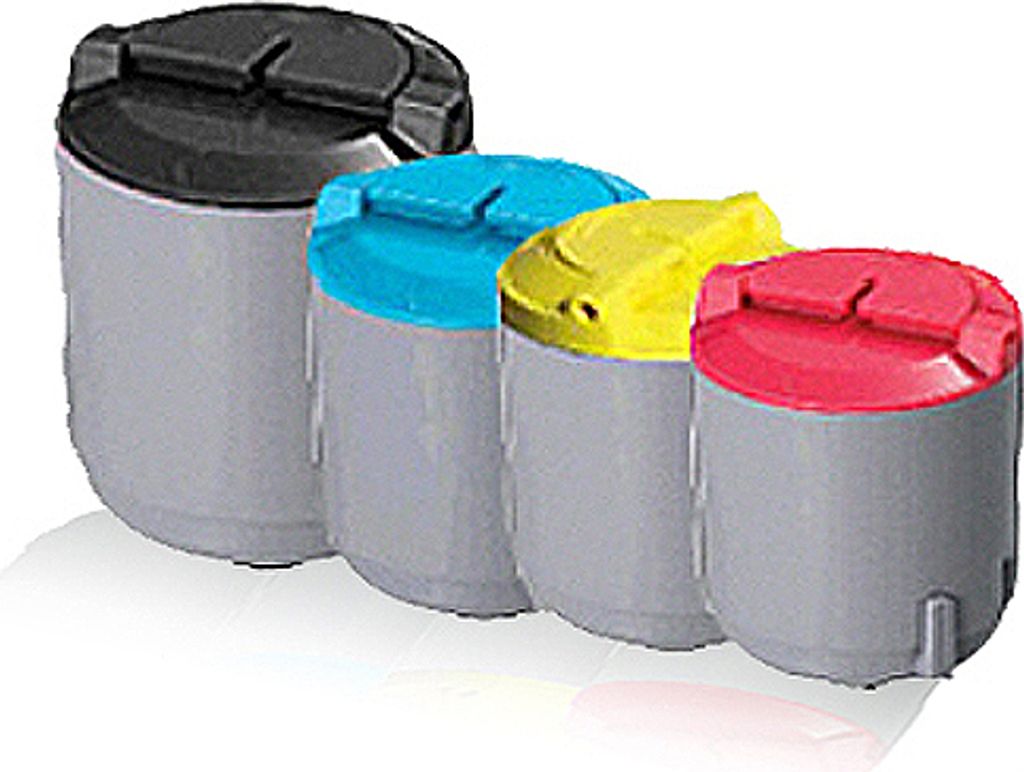 4x kompatible Tonerkartuschen für Xerox Phaser 6110 Phaser 6110B Phaser 6110MFP Phaser 6110MFP S Phaser 6110MFP VS Phaser 6110MFP VX Phaser 6110MF...