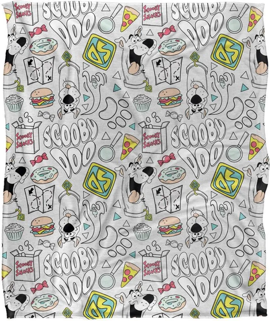 Couverture Scooby Doo Icons TV19085 : Chaleur et Douceur Taille Unique