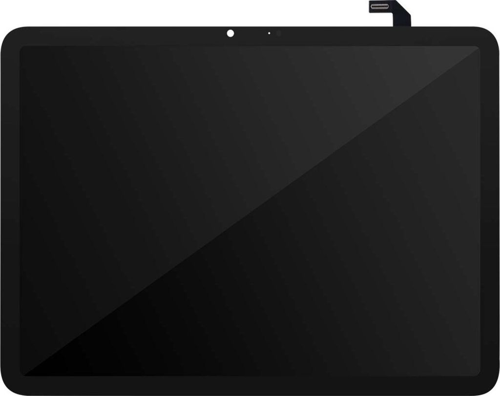 Clappio, Komplettes LCD-Touchscreen Ersatzdisplay für iPad Air 11 (2024), Schwarz