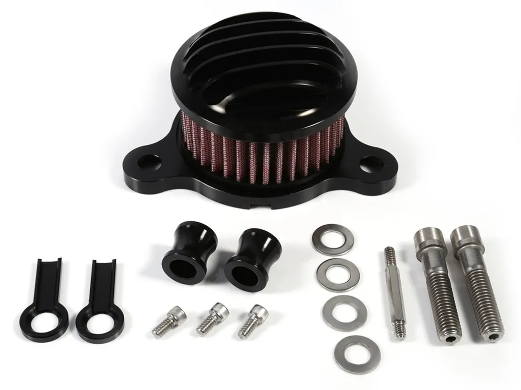 Admission d'air Sportster 883 et 1200 - Kit complet noir pour customiser