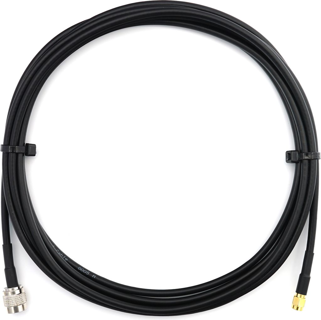 7m SMA Stecker auf RP-TNC Stecker RG58 Koaxialkabel - 7 Meter Verlustarmes Antennenkabel Verlängerungskabel - für WiFi Router Antenne WLAN (RPTNC...