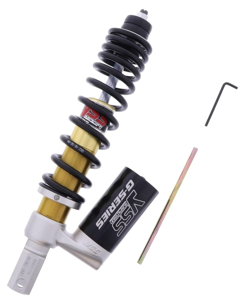 Federbein für Vespa LXV 50 2T Baujahr 2007-2009 von YSS OK302-300T-03AL-388 - Neu