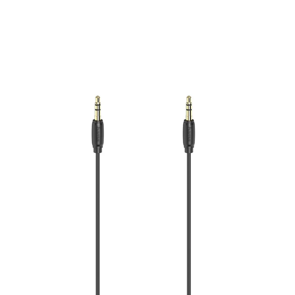 Hama Cavo Jack 3.5mm Stereo 3m Placcato Oro | Audio AUX Ultrasottile