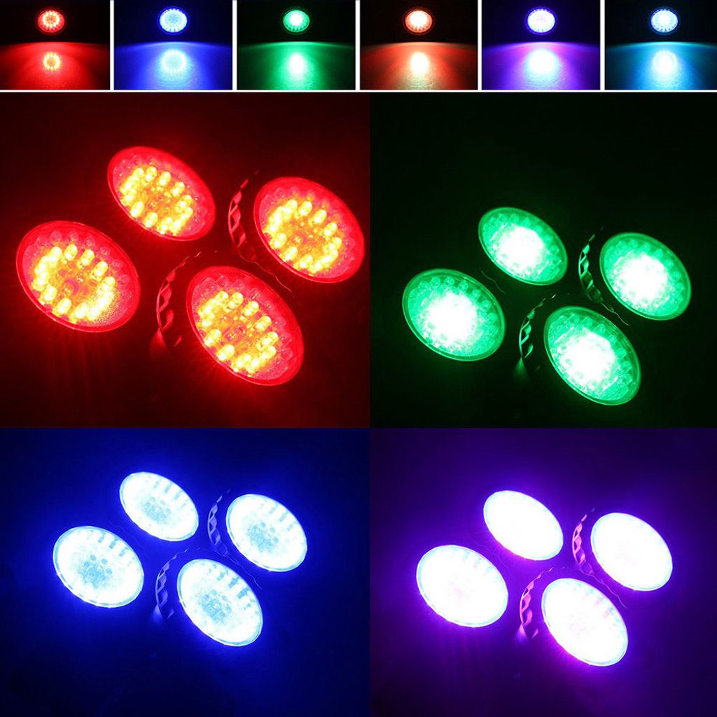 2 Lampe LED RGB Aquarium Unterwasser Tauch Pool Lampe Produktbild 6