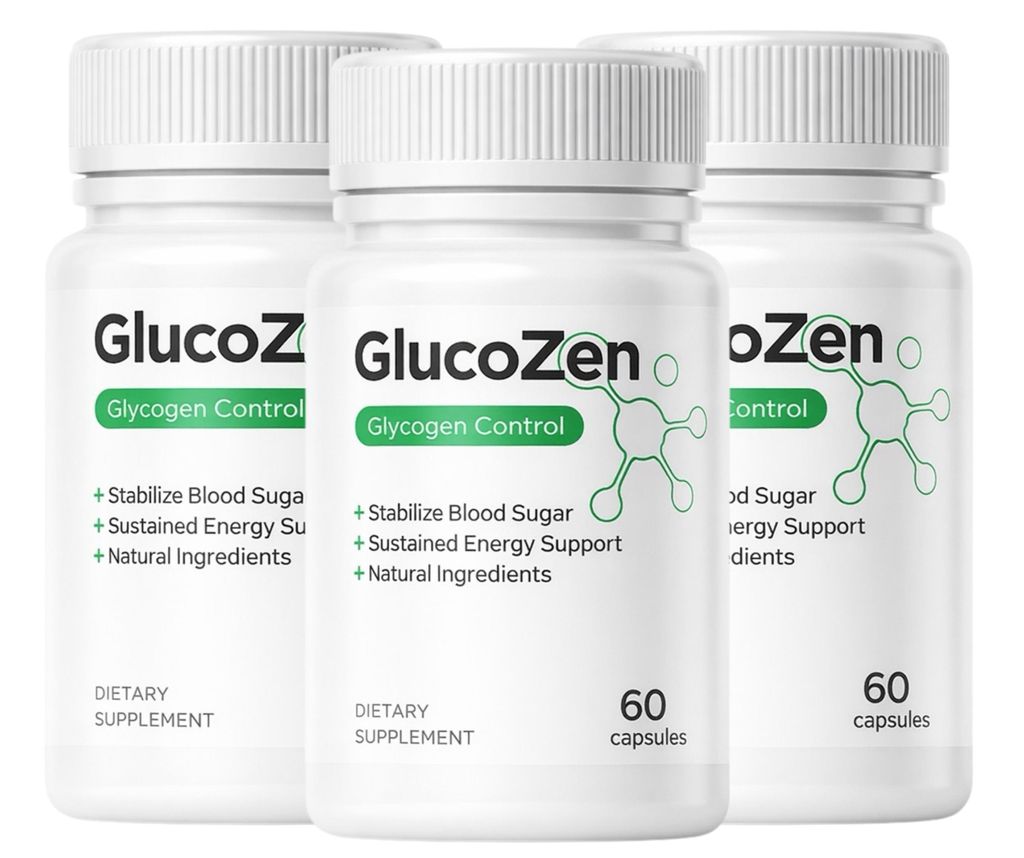 GlucoZen, complément alimentaire en capsules (3 x 60), pour Image du produit 