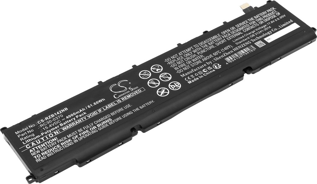 TECHTEK Laptop Akkus Kompatibel mit [Razer] Blade 14 2021, Blade 14 2022, Blade 14 AMD Ryzen 9 5900HX, Blade 14 Ryzen 9 6900HX, Blade 14 Ryzen 9 RTX