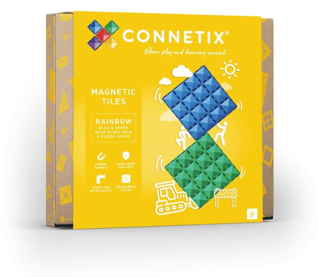 Connetix Magnetkacheln Base Plate Set 2 Stück