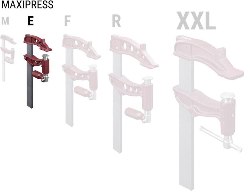 Piher - Maxipress-Hochleistungszwinge - E Produktbild 